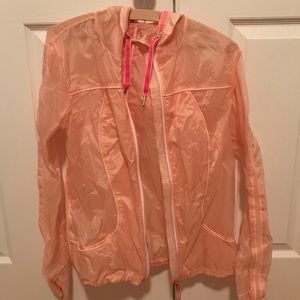 Lululemon light raincoat running